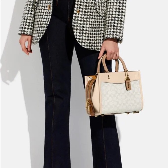 CA302 - Coach Rogue 25 In Signature Textile Jacquard - Picture 14 of 14